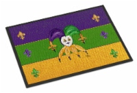 Carolines Treasures  8386JMAT Mardi Gras Indoor or Outdoor Mat 24x36