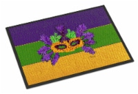 Carolines Treasures 8389MAT Mardi Gras Doormat 18x27