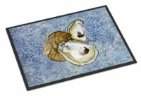 Carolines Treasures  8152-JMAT Oyster Indoor or Outdoor Mat 24x36
