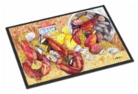 Carolines Treasures 8719JMAT Lobster with Old Bay Doormat 24x36