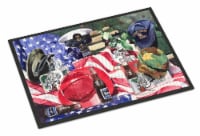 Carolines Treasures 1012JMAT Barq's and Armed Forces Doormat 24x36