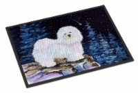 Carolines Treasures  SS8437JMAT Starry Night Coton de Tulear Indoor or Outdoor M