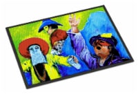 Carolines Treasures MW1107JMAT Mardi Gras Doormat 24x36