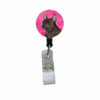 Carolines Treasures  French Bulldog Retractable Badge Reel Or Id Holder With Clip