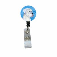 Carolines Treasures  Boxer Retractable Badge Reel Or Id Holder With Clip