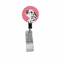 Carolines Treasures  Dalmatian Retractable Badge Reel Or Id Holder With Clip