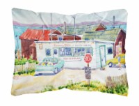 Seafood Shack for fresh shrimp Canvas Fabric Decorative Pillow