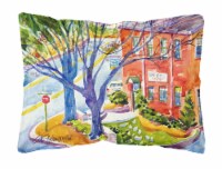 Carolines Treasures  6057PW1216 Harbour Canvas Fabric Decorative Pillow