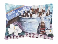 Carolines Treasures 1003PW1216 Barq's and old washtub Canvas Fabric Decorative