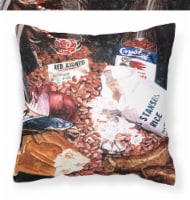 Carolines Treasures 8536PW1414 Red Beans and Rice Fabric Decorative Pillow