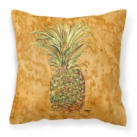 Carolines Treasures 8654PW1414 Pineapple Fabric Decorative Pillow