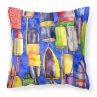 Carolines Treasures 8723-3PW1414 Lobster Bouys Fabric Decorative Pillow