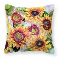 Carolines Treasures  8766PW1414 Sunflowers Fabric Decorative Pillow