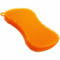 Kuhn Rikon Stay Clean Scrubber Sponge, Orange