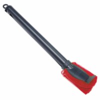 Kuhn Rikon Stay Clean Scrubber Brush Scraper, Red