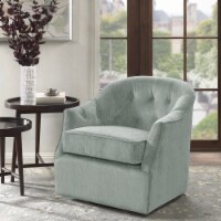 Gracie Mills Swivel Chair - GRACE-8253 Light Green