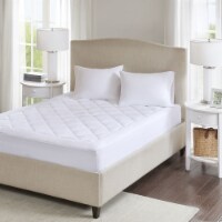 Gracie Mills Deep Pocket Waterproof Mattress Pad - GRACE-4265 White Twin XL