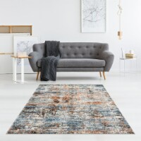 Gracie Mills Abstract Area Rug Multi 8x10'