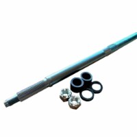 Dura Blue 20-1124sp Hybrid Eliminator Axle for 1983-1985 Kawasaki KXT250 Tecate 3 2 Plus 2