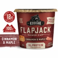 Kodiak Protein-Packed Cinnamon and Maple Pancake Power Cup with 12g Protein