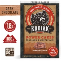 Kodiak Protein-Packed Dark Chocolate Power Cakes Pancake and Waffle Mix with 12g Protein