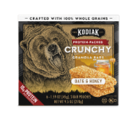 Kodiak Cakes Protein-Packed Oats and Honey Crunchy Granola Bars Perspective: Main