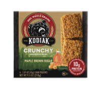 Kodiak Cakes Maple Brown Sugar Crunchy Granola Nutrition Bars Perspective: Main