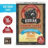 Kodiak® Power Cakes® Birthday Cake with Sprinkles Protein Flapjack & Waffle Mix Perspective: Main