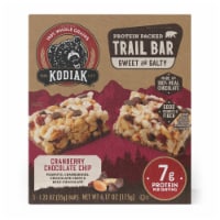 Kodiak® Cranberry Chocolate Chip Protein-Packed Trail Bars Perspective: Main