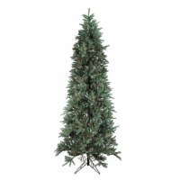 Santa's Own 9' Pre-Lit Slim Fresh Cut Carolina Frasier Artificial Christmas Tree -