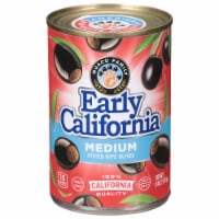 Early California Medium Pitted Black Ripe Olives