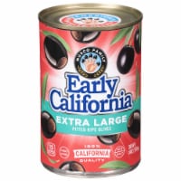 Early California® Extra Large Pitted Ripe Black Olives