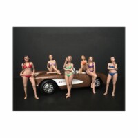 American Diorama 38271-38272-38273-38274-38275-38276 Bikini Calendar Girls Series II 6 Piece