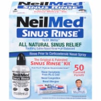 NeilMed Sinus Rinse Extra Strength Pre-Mixed Hypertonic Packets, 70ct 