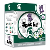 MasterPieces Game Day - NCAA Michigan State Spartans Spot It Game For Kids, Adults, and