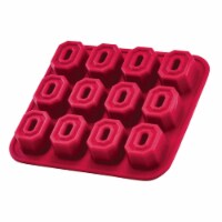 Masterpieces Ohio State Buckeyes Silicone Ice Cube Tray Food Grade Team Color Mold Perspective: Main