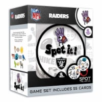 MasterPieces Officially Licensed NFL Las Vegas Raiders Spot It Game for Kids and Adults