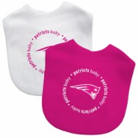 New England Patriots Bibs 2 pack Pink Logo