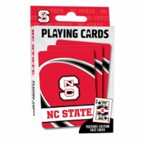 MasterPieces Officially Licensed NCAA NC State Wolfpack Playing Cards - 54 Card Deck for