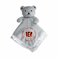 BabyFanatic Gray Security Bear - NFL Cincinnati Bengals - Officially Licensed Snuggle Buddy