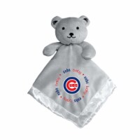 BabyFanatic Gray Security Bear - MLB Chicago Cubs - Officially Licensed Snuggle Buddy