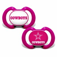 Dallas Cowboys 2Pack Pacifiers Pink