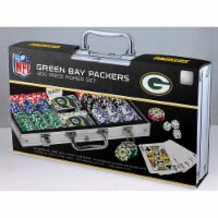 MasterPieces Casino - NFL Green Bay Packers - 300 Piece High Quality Poker Chip Set with