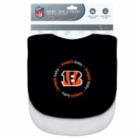 MasterPieces NFL Cincinnati Bengals Baby Fanatic™ Unisex Bibs Perspective: Main