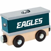 MasterPieces Wood Train Box Car - NFL Philadelphia Eagles - Officially Licensed Toddler &