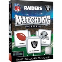 NFL Raiders Matching Game