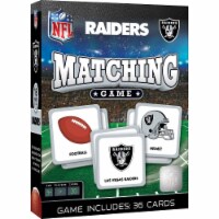 NFL Raiders Matching Game