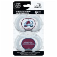 MasterPieces NHL Colorado Avalance® Baby Fanatic™ Pacifiers Perspective: Main