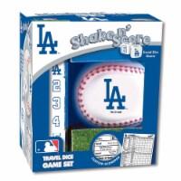 MasterPieces Officially Licsenced MLB Los Angeles Dodgers Shake N' Score Dice Game for Age 6