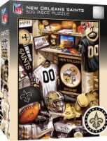 MasterPieces 500 Piece Puzzle - New Orleans Saints Locker Room - 15 x21
